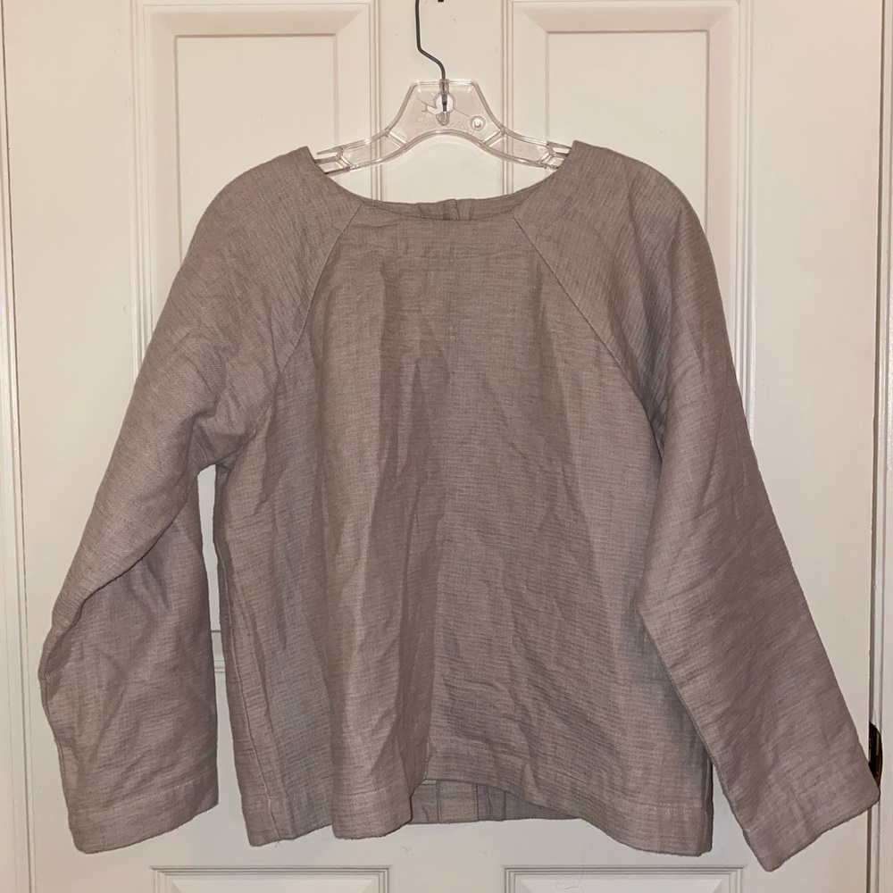 Madewell Waffle Button-Back Top - image 4